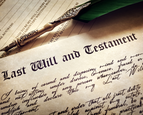 ic insurance last will and testament